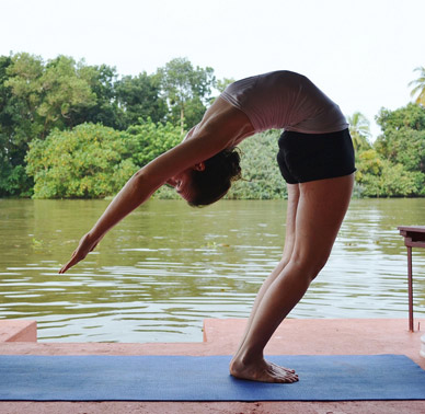 Ardhakati Chakrasana