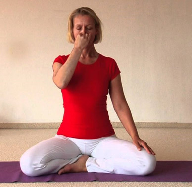 Suryabhedan Pranayama